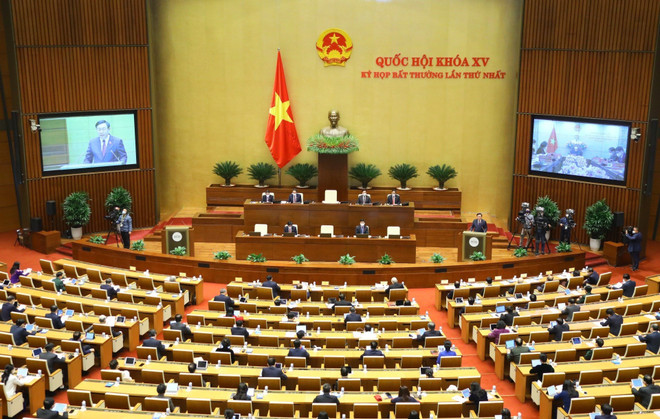 15th National Assembly's first extraordinary session opens ảnh 1