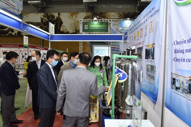 Largest energy, environment technology exhibition opens in Hanoi ảnh 1 Largest energy, environment technology exhibition opens in Hanoi ảnh 1