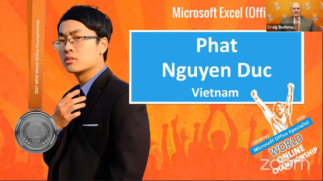 Vietnamese student wins 2021 Microsoft Office contest ảnh 1