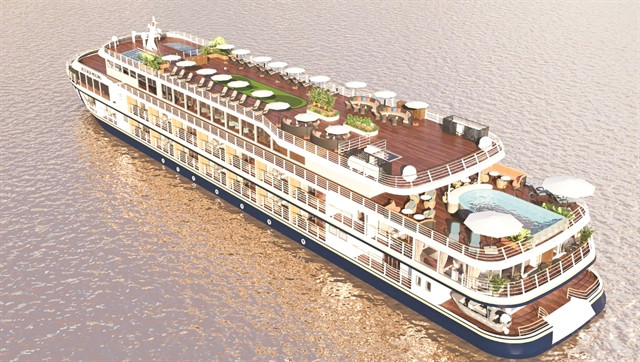Luxury cruise ship opens Can Tho-Phnom Penh route ảnh 1