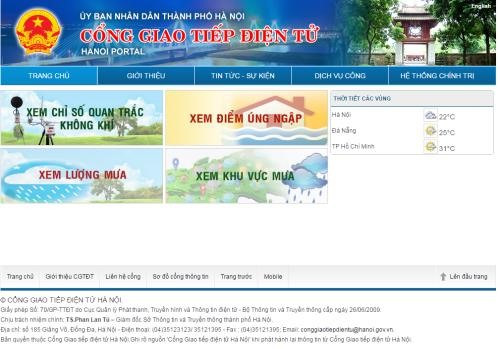 Hanoi launches online air quality index ảnh 1 Hanoi launches online air quality index ảnh 1