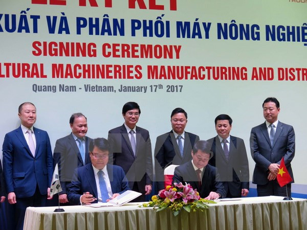 THACO, RoK firm partner to manufacture agricultural machines ảnh 1