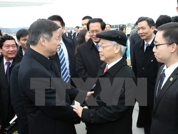 Party General Secretary successfully wraps up China visit ảnh 1