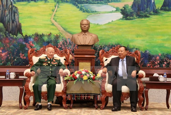 Lao leaders hail contributions of Vietnamese voluntary soldiers ảnh 1 Lao leaders hail contributions of Vietnamese voluntary soldiers ảnh 1
