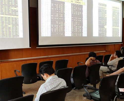 Finance stocks push VN Index down ảnh 1
