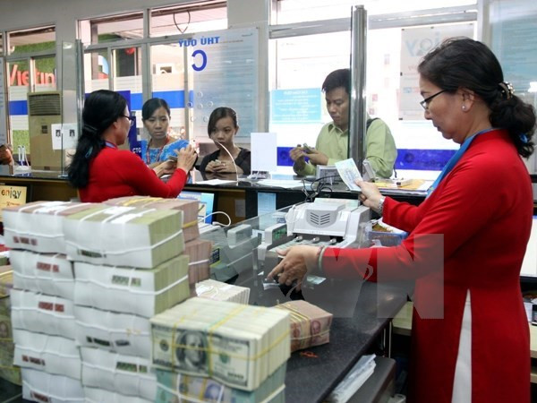 Reference exchange rate down 3 VND ảnh 1