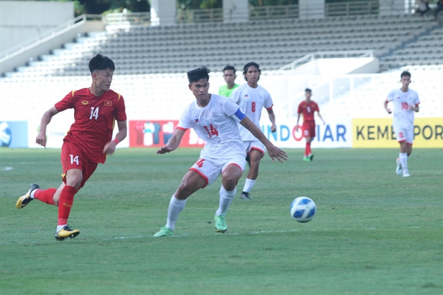 Vietnam crush Philippines in Southeast Asian U19 event ảnh 1 Vietnam crush Philippines in Southeast Asian U19 event ảnh 1