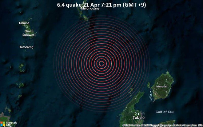 6.4-magnitude earthquake shakes Indonesia ảnh 1 6.4-magnitude earthquake shakes Indonesia ảnh 1