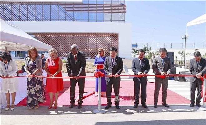 Vietnamese, Cuban NA leaders attend inauguration of important projects in Cuba ảnh 1 Vietnamese, Cuban NA leaders attend inauguration of important projects in Cuba ảnh 1