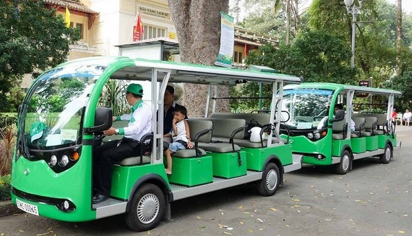 HCM City to pilot electric cars for city tours ảnh 1 HCM City to pilot electric cars for city tours ảnh 1