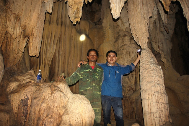 New cave discovered in Quang Tri ảnh 1 New cave discovered in Quang Tri ảnh 1