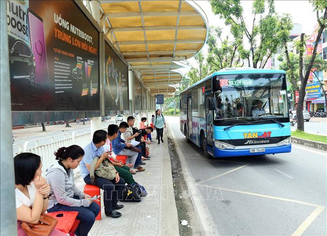 Hanoi to add more bus service for National Day holiday ảnh 1 Hanoi to add more bus service for National Day holiday ảnh 1