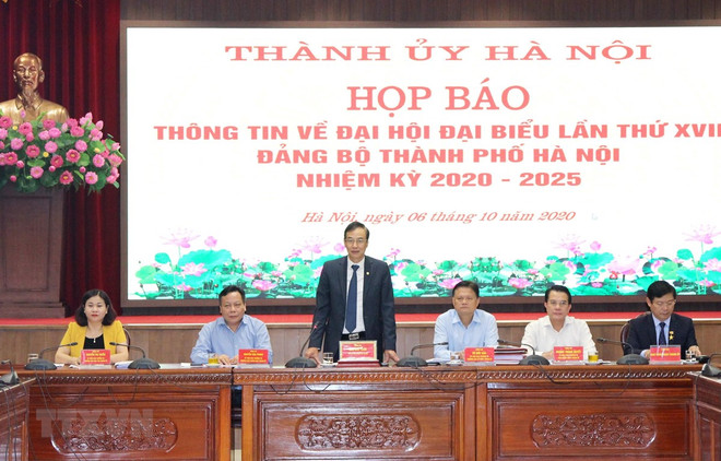 Hanoi ready for 17th municipal Party Congress ảnh 1 Hanoi ready for 17th municipal Party Congress ảnh 1