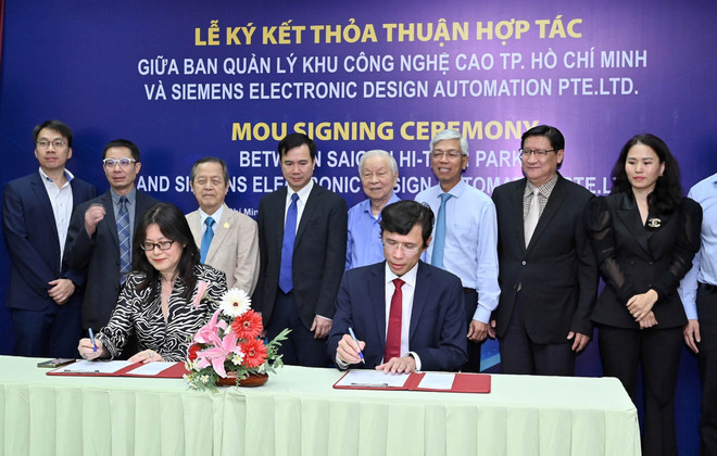 Saigon Hi-Tech Park, Siemens promote training in semiconductor industry ảnh 1