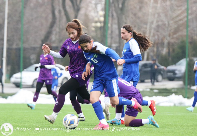 2024 AFC U20 Women's Asian Cup finals: Vietnam beat Uzbekistan 4-1 in friendly match ảnh 1 2024 AFC U20 Women's Asian Cup finals: Vietnam beat Uzbekistan 4-1 in friendly match ảnh 1
