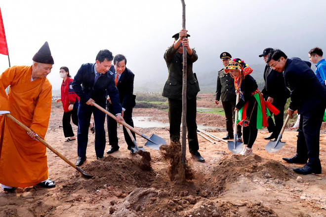 Tree planting campaign launched to grow Vietnam’s green, sustainable development ảnh 1 Tree planting campaign launched to grow Vietnam’s green, sustainable development ảnh 1