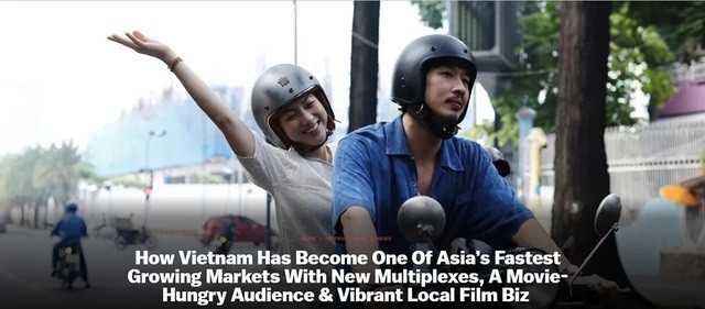 Vietnam - one of Asia’s fastest growing cinema markets: US news site ảnh 1 Vietnam - one of Asia’s fastest growing cinema markets: US news site ảnh 1