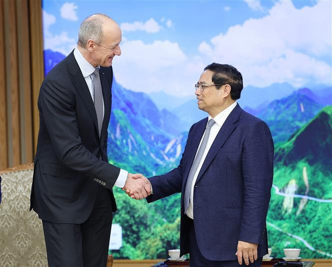 PM receives President and CEO of Siemens ảnh 1 PM receives President and CEO of Siemens ảnh 1