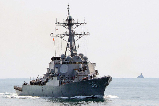 US naval ship visits Da Nang ảnh 1