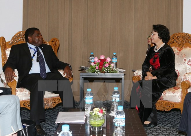Vietnamese top legislator receives IPU Secretary General ảnh 1