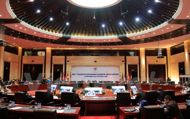 ASEAN capital cities’ leaders gather in Laos ảnh 1