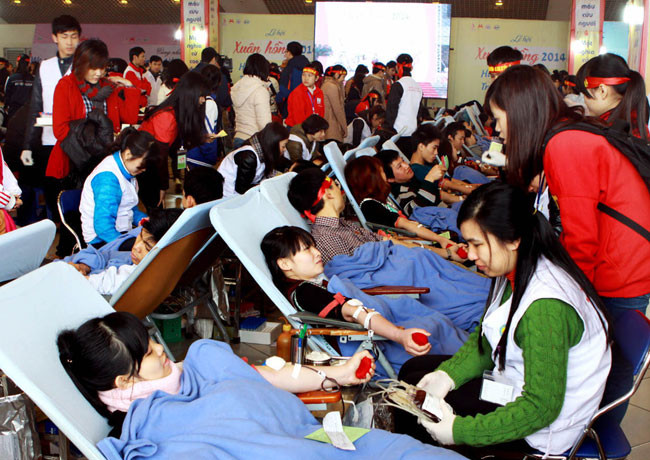 120,000 units of blood from donors expected in April ảnh 1 120,000 units of blood from donors expected in April ảnh 1