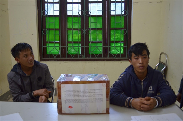 Dien Bien police arrest two drug smugglers ảnh 1 Dien Bien police arrest two drug smugglers ảnh 1
