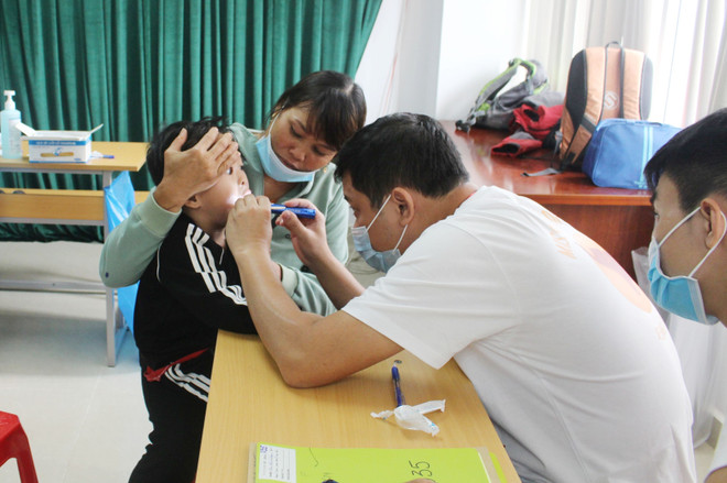 Free surgeries to bring smiles for children with cleft lips, palates ảnh 1 Free surgeries to bring smiles for children with cleft lips, palates ảnh 1