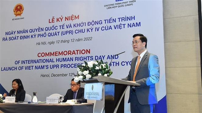Event marks International Human Rights Day, launches new cycle of UPR ảnh 1