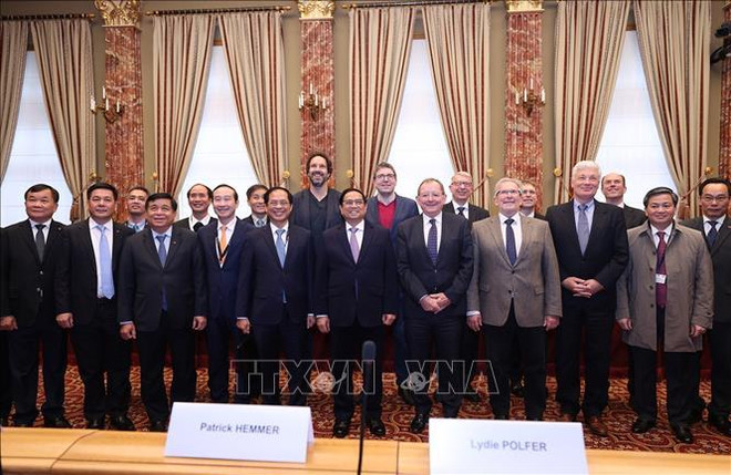 Prime Minister meets President of Chamber of Deputies of Luxembourg ảnh 2