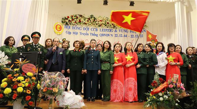 Founding anniversary of Vietnam People’s Army marked in Germany ảnh 1 Founding anniversary of Vietnam People’s Army marked in Germany ảnh 1