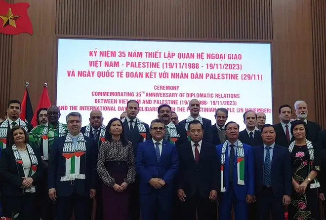 Vietnam, Palestine mark 35th anniversary of diplomatic relations ảnh 1 Vietnam, Palestine mark 35th anniversary of diplomatic relations ảnh 1