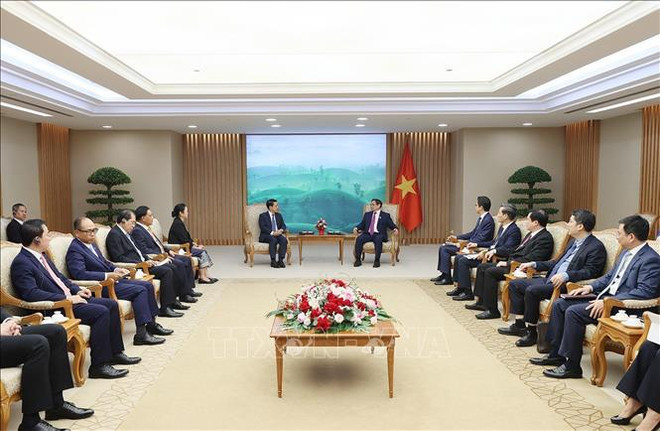 Vietnam gives highest priority to special relationship with Laos: PM ảnh 1 Vietnam gives highest priority to special relationship with Laos: PM ảnh 1