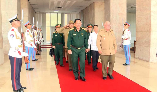 Vietnam, Cuba strengthen military, national defence cooperation ảnh 1 Vietnam, Cuba strengthen military, national defence cooperation ảnh 1