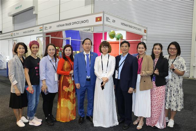 Vietnam's garment products introduced at Global Sourcing Expo Australia 2023 ảnh 1