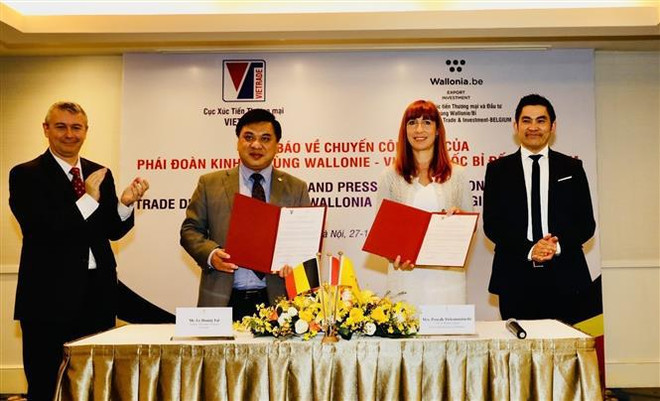Vietnam further promotes trade ties with Belgium’s Wallonia region ảnh 1