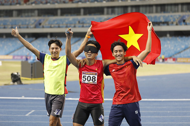 ASEAN Para Games 12: Vietnamese athletes affirm aspirations to win, integrate, devote ảnh 2 ASEAN Para Games 12: Vietnamese athletes affirm aspirations to win, integrate, devote ảnh 2