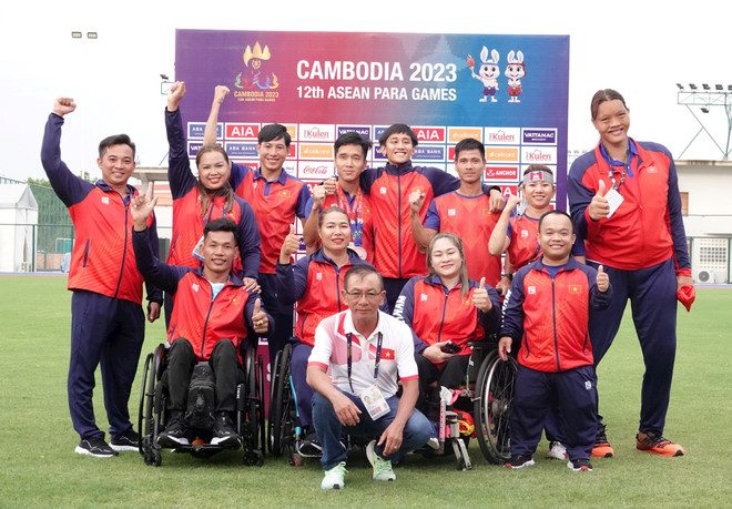 ASEAN Para Games 12: Vietnamese athletes affirm aspirations to win, integrate, devote ảnh 1 ASEAN Para Games 12: Vietnamese athletes affirm aspirations to win, integrate, devote ảnh 1