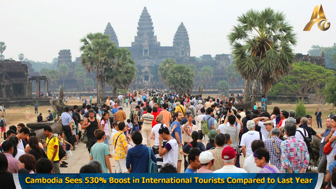 Cambodia welcomes 2.1 mln int'l tourists in first five months ảnh 1