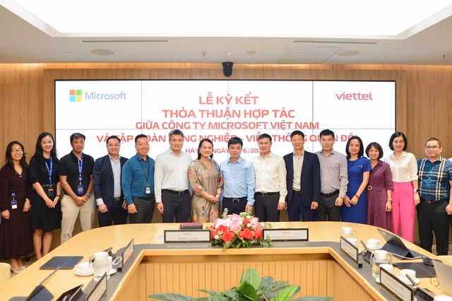 Viettel, Microsoft Vietnam improve AI application capability ảnh 1
