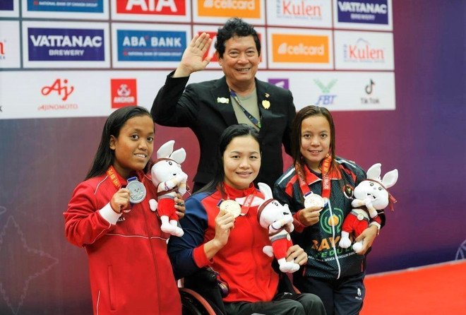Vietnamese athletes set new records at ASEAN Para Games 12 ảnh 1 Vietnamese athletes set new records at ASEAN Para Games 12 ảnh 1