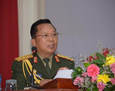 Lao Defence Minister promoted to General rank ảnh 1 Lao Defence Minister promoted to General rank ảnh 1