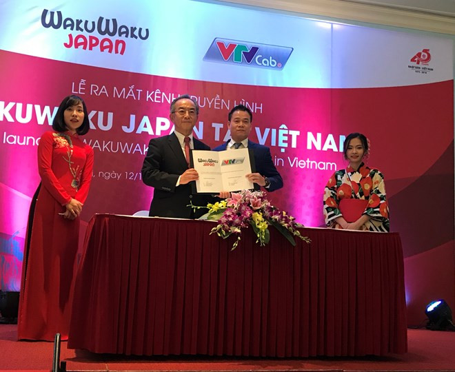 First Japanese TV channel launched in Vietnam ảnh 1