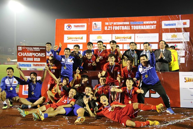 Vietnam win int’l U21 football tournament ảnh 1 Vietnam win int’l U21 football tournament ảnh 1
