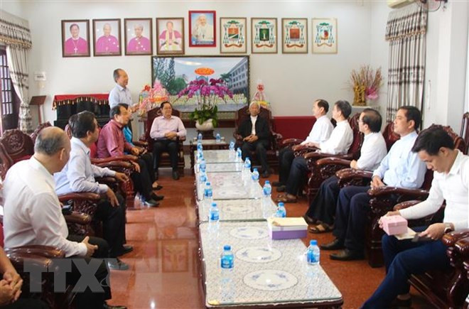 Home Minister extends Christmas greetings to An Giang Catholics ảnh 1