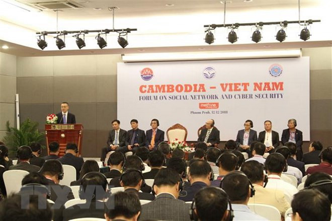 Vietnam, Cambodia boost information safety cooperation ảnh 1
