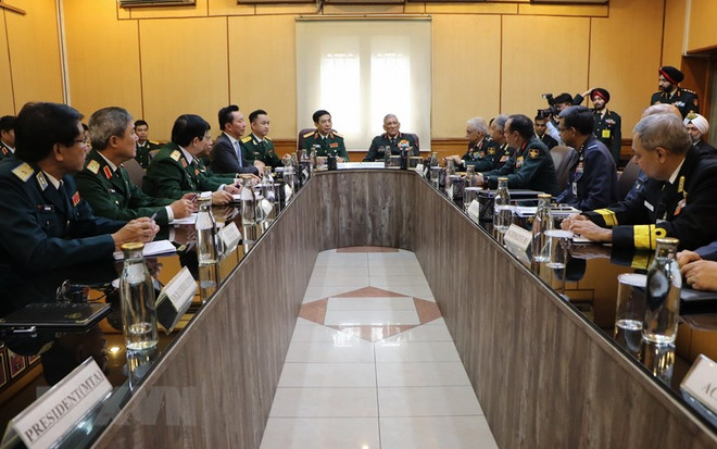 Vietnamese, Indian militaries enjoy fruitful cooperation: officials ảnh 1 Vietnamese, Indian militaries enjoy fruitful cooperation: officials ảnh 1