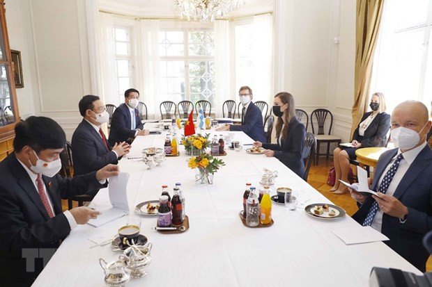 NA Chairman meets Finnish Prime Minister ảnh 2