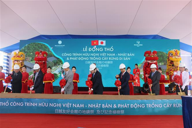 Construction of Vietnam-Japan friendship house begins in Long An ảnh 1
