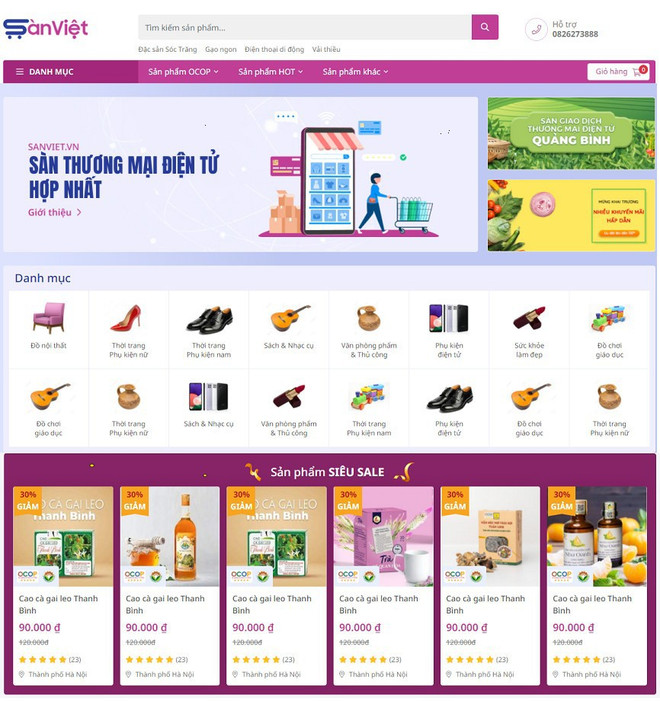 Local e-commerce floors to be integrated ảnh 1 Local e-commerce floors to be integrated ảnh 1